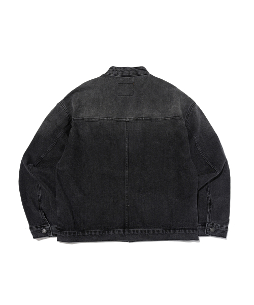Джинсовая косуха Utility Vintage (Black Denim)