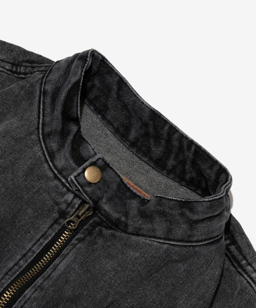 Джинсовая косуха Utility Vintage (Black Denim)