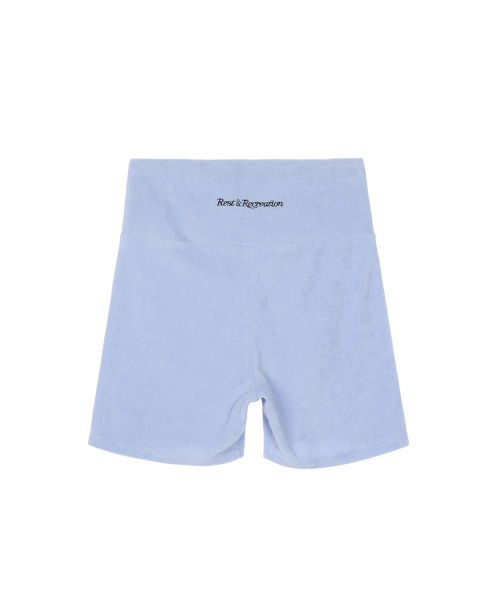 RR TERRY BIKE SHORTS - SKY BLUE