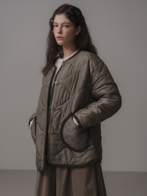 Abode quilting Куртка (khaki)