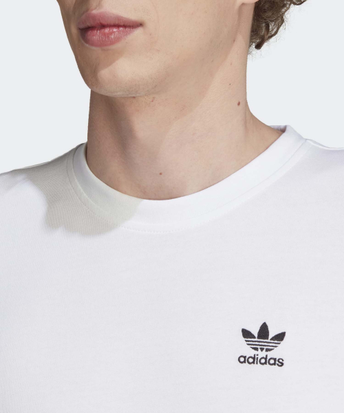 B+F TREFOIL TEE WHITE/BLACK