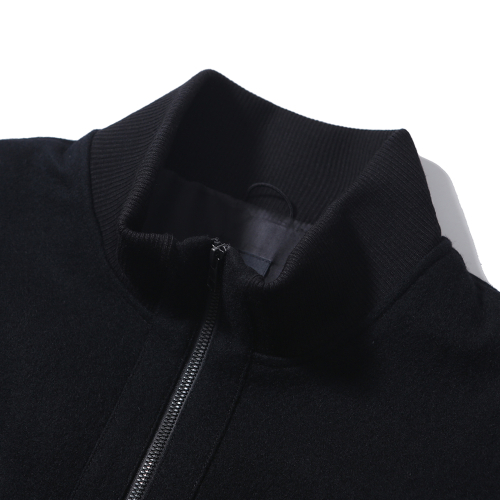 [AW23]STAND Воротник VARSITY Куртка / BLACK