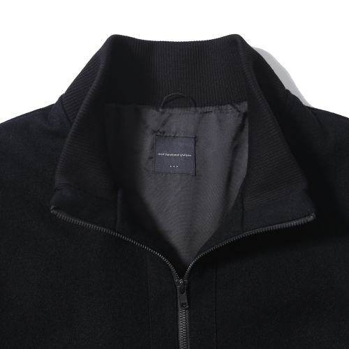 [AW23]STAND Воротник VARSITY Куртка / BLACK