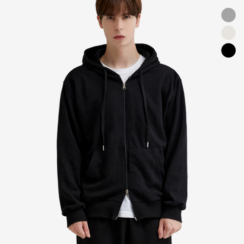 2WAY Oversized-fit Plain С капюшоном На молнии
