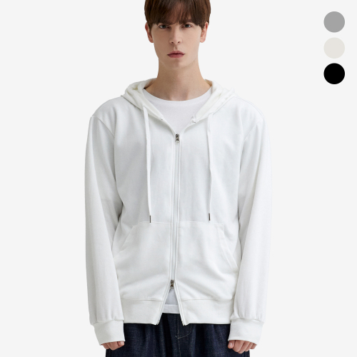 2WAY Oversized-fit Plain С капюшоном На молнии