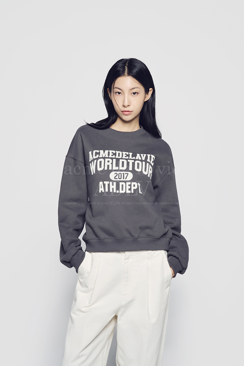 【ADLV】OLD SCHOOL CRACK PRINTING CROP NAPPING SWEATSHIRTS MUSINSA | acmé de la vie OLD SCHOOL CRACK PRINTING CROP