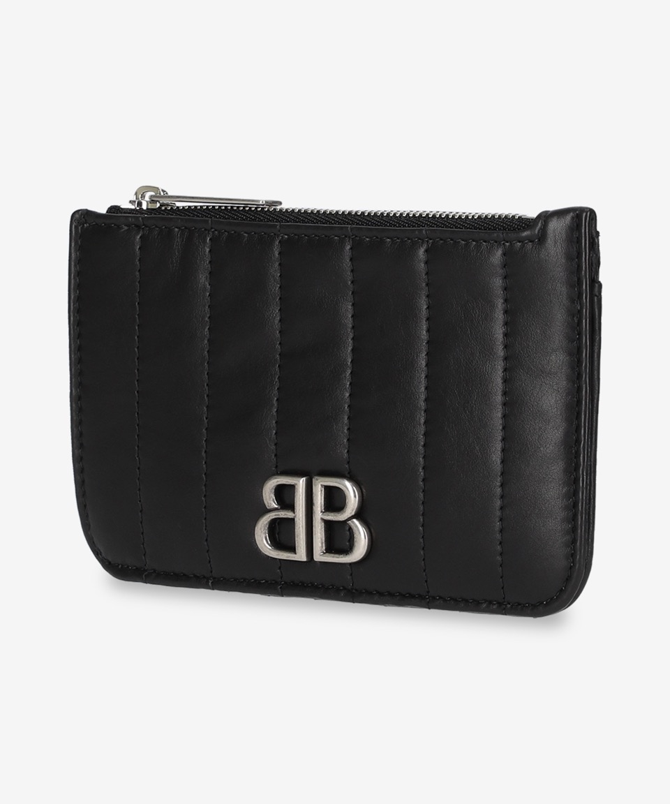 발렌시아가(BALENCIAGA) 모나코 롱 코인 카드 홀더 - 블랙 / 7654652AASE1000 - 사이즈 & 후기 | 무신사
