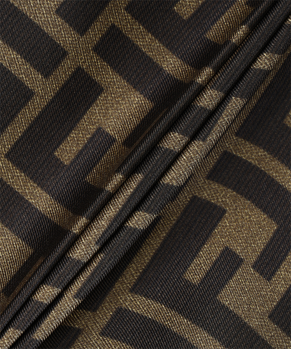 FENDI FFロコフラクヘルト 8C0648AQ1V F1CFL MUSINSA | FENDI FF Twill Flare Skirt - Brown / FQ7601A8G3F1440
