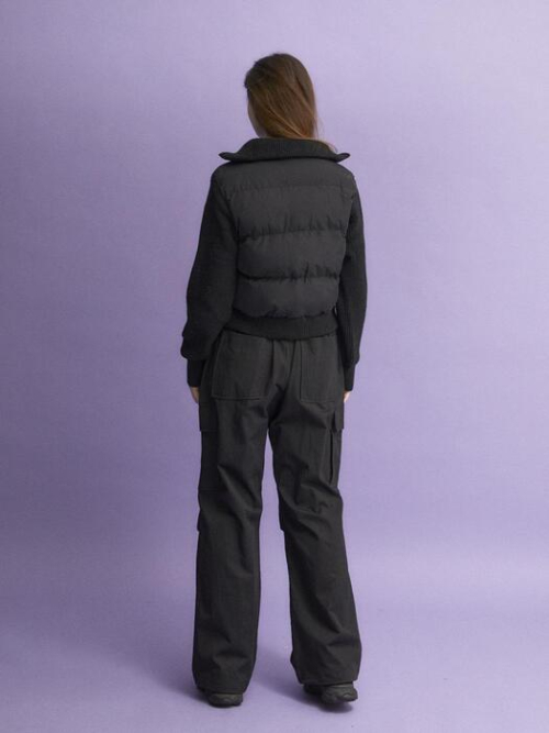 Pintuck Cargo Брюки (BLACK)