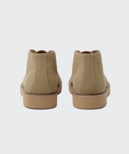 Suede Desert Boots [Beige] thumbnail 5