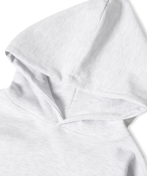 Оверсайз худи Simply Layering, Light Gray