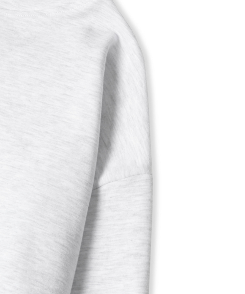 Оверсайз худи Simply Layering, Light Gray