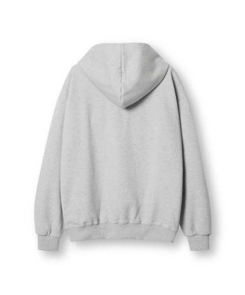 Simply Layering оверсайз худи Grey