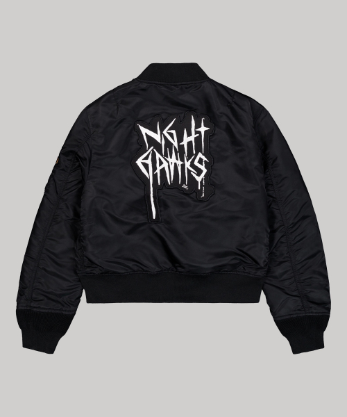 (U) Бомбер Alpha Industries TIGHT CUT FLIGHT BOMBER BLACK