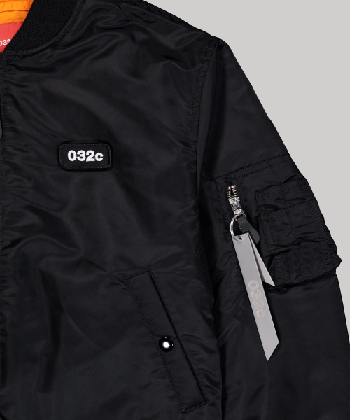 (U) Бомбер Alpha Industries TIGHT CUT FLIGHT BOMBER BLACK