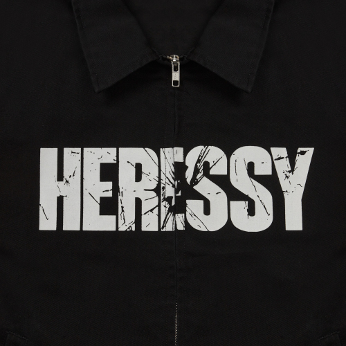HERESSY WORK JACKET BLACK