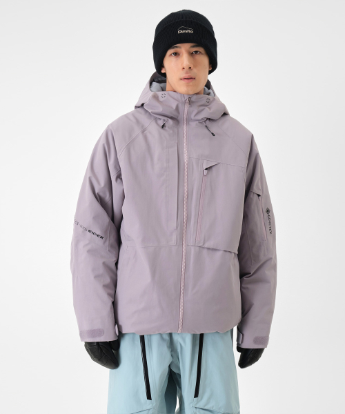 GTX 2L DOWN JACKET LILAC GREY