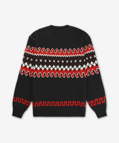 Трикотаж с горлом тирольский — Black / PU318BLACK