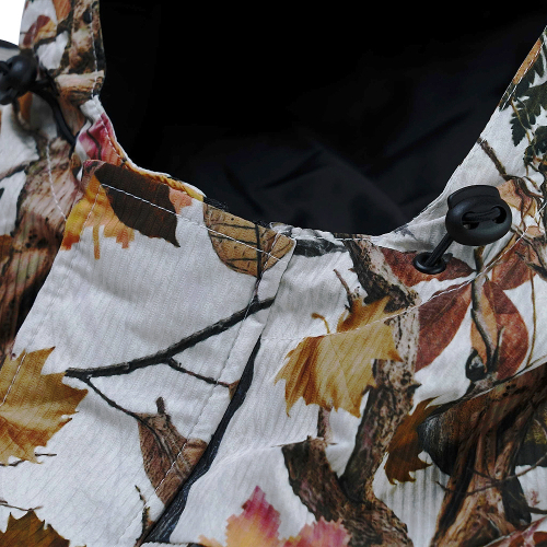Худи-куртка с большими карманами Realtree White
