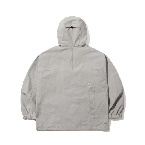Куртка с капюшоном Refined Bright Gray