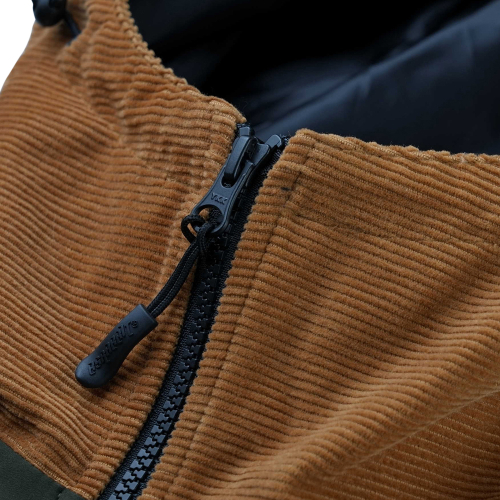Ветровка-худи MMM HF Deep Khaki Corduroy Brown