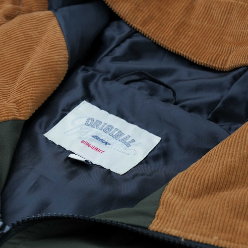 Ветровка-худи MMM HF Deep Khaki Corduroy Brown