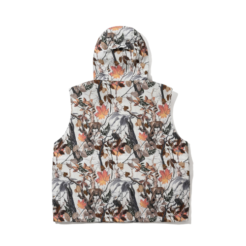 Жилет с капюшоном и большими карманами Realtree White