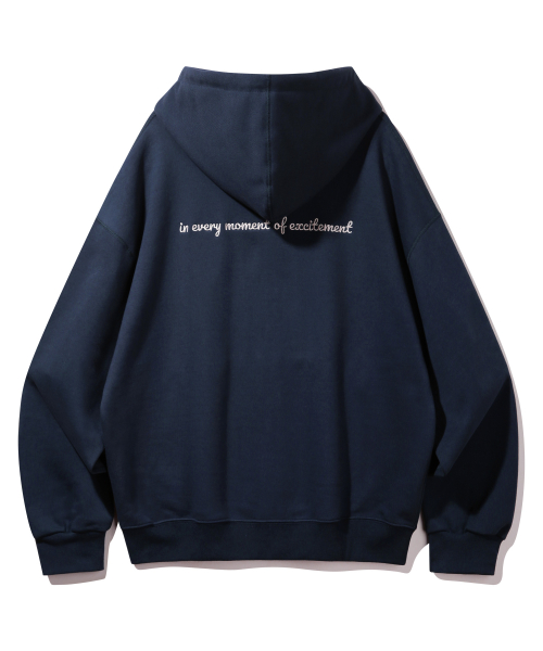 SIGNATURE B худи-зип BK76902 — Navy