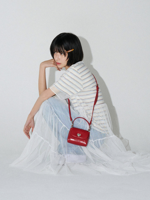 Мини-сумка Heart Lock (Red)