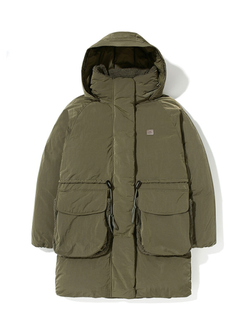 Пуховик ANCHORAGE Teddy Monster_Green