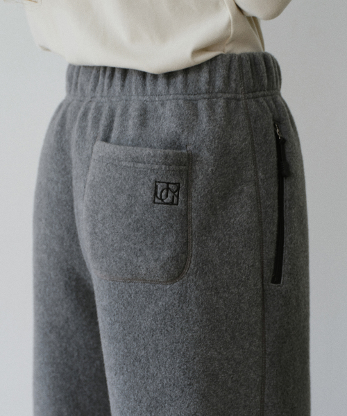 Emblem fleece pants