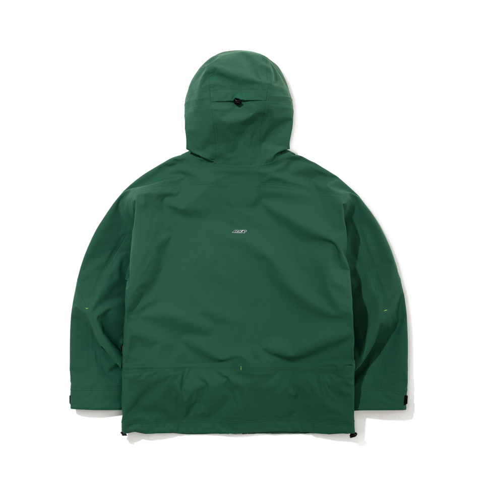 MUSINSA | BSRABBIT BSR Hooded 3L Seam Sealing Jacket Green