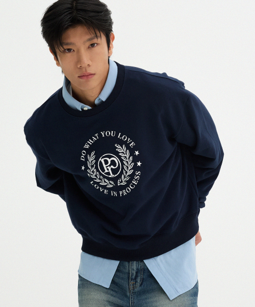 Classic Love Sweatshirt - Navy