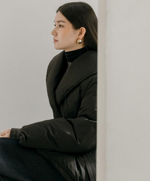 Walters Padding Jumper _ Чёрная