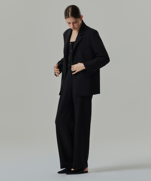 Широкие брюки со складкой и ремнем MYPT6270 (2 colors)
