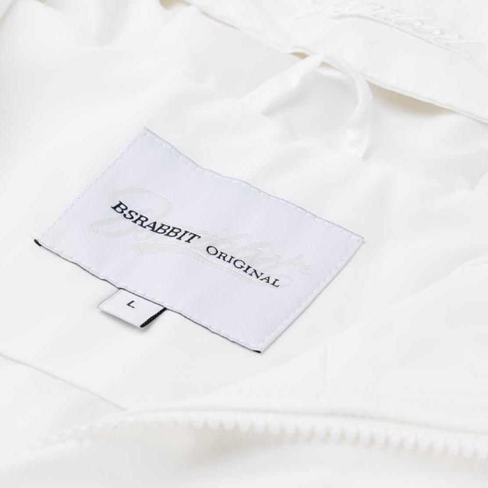 MUSINSA公式 | BSRABBIT Big Pocket Hooded Jacket White