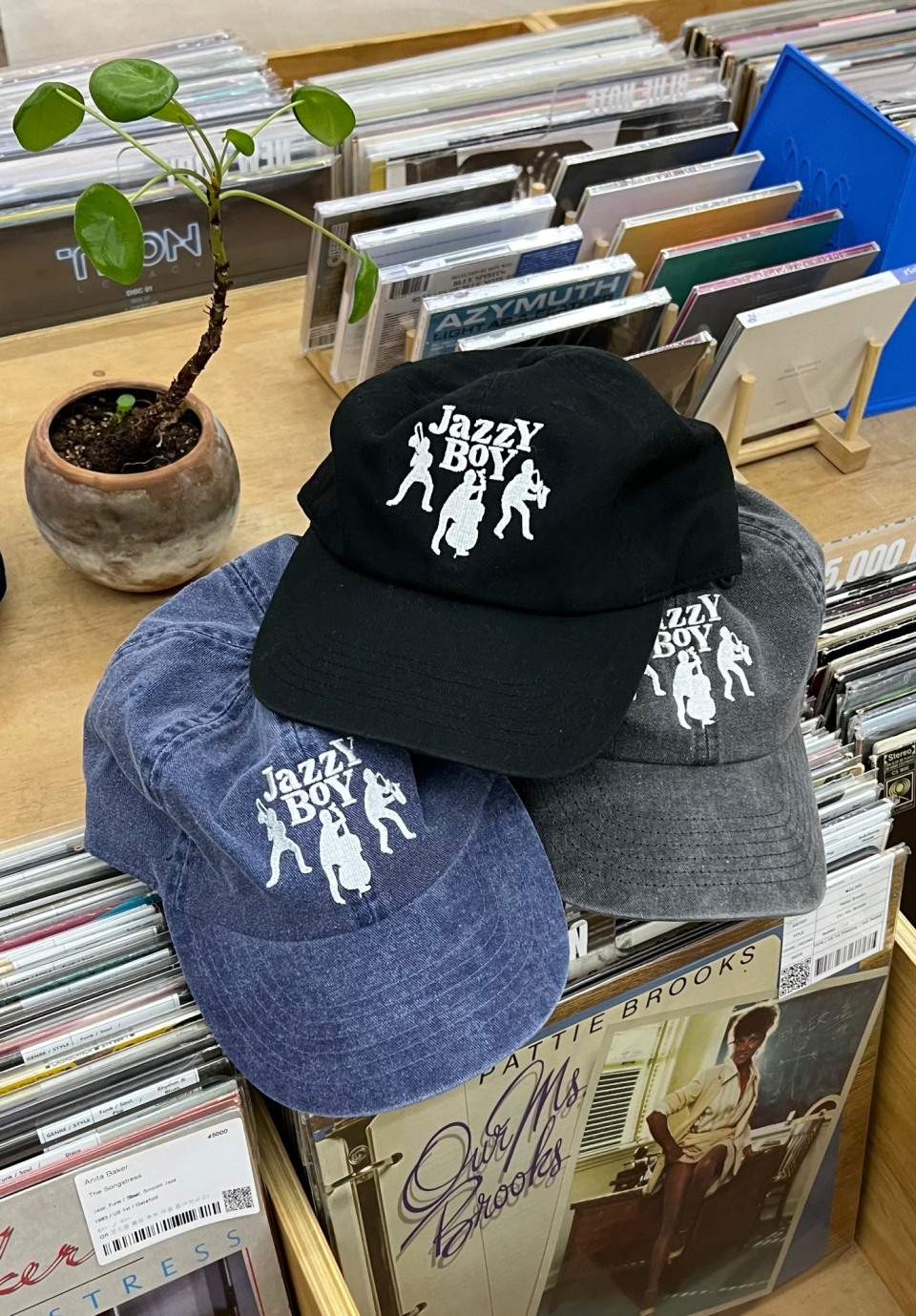 사운즈굿(SOUNDS GOOD) JazzY BoY Cap - Washed Blue - 사이즈