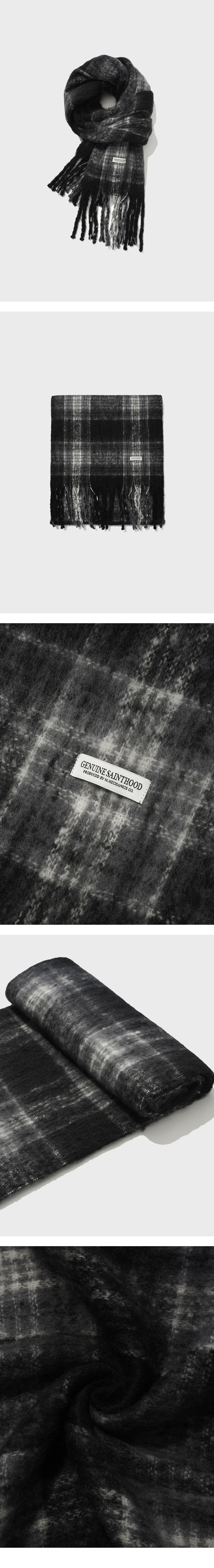 日本未入荷SAINTPAINのSP Tartan Check Muffler MUSINSA | SAINTPAIN SP Tartan Check Muffler Black