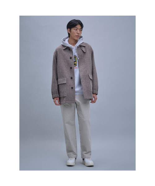 Wool Safari Coat Beige