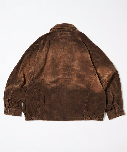 Faded Washed Corduroy Blouson
