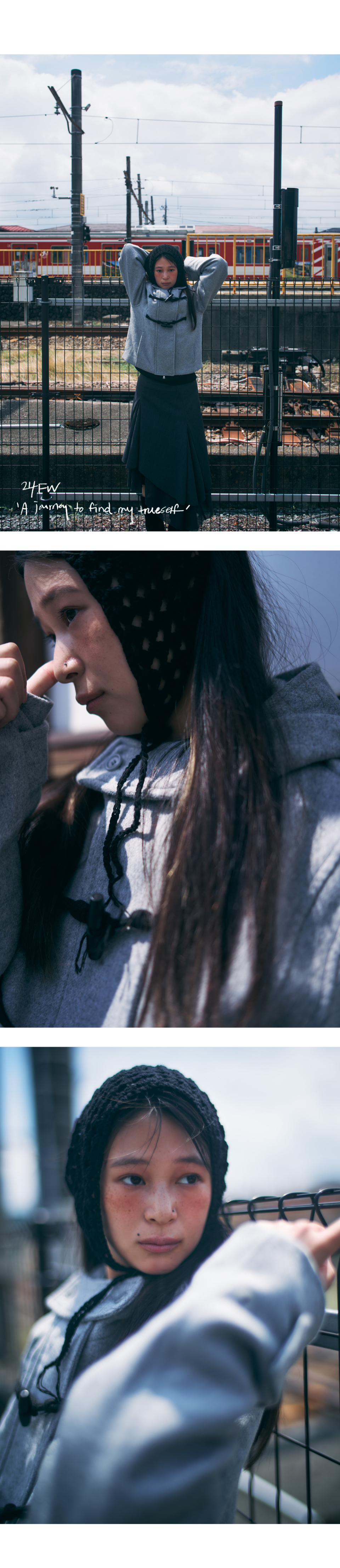 コート [MISEKI SEOUL] Duffle hoodie short coat CHARCOAL 미세키서울 Duffle hoodie short coat CHARCOAL - 위시버킷