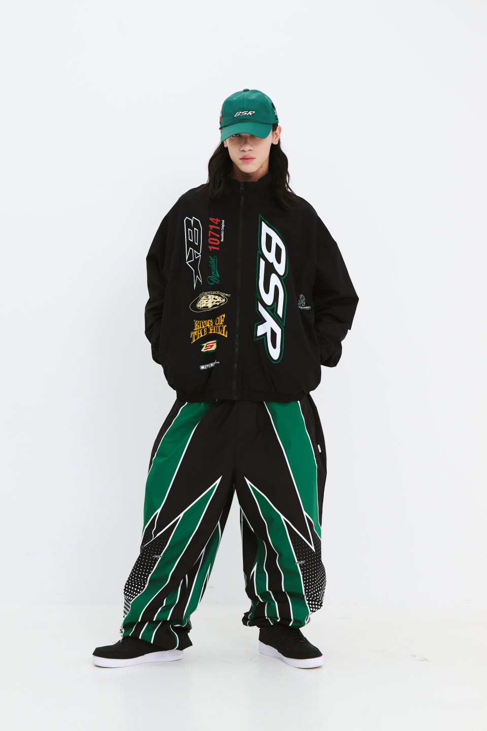 【セット】BSRABBIT SPORTY TRACK JACKET & CAP MUSINSA公式 | BSRABBIT Sporty Track Jacket Black