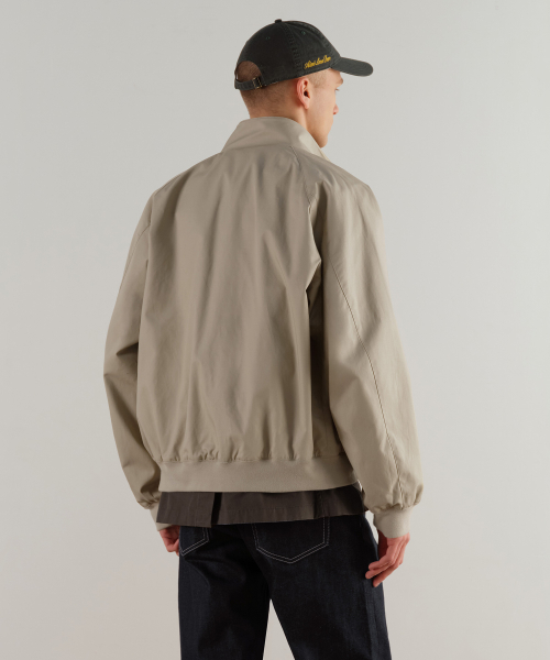 Хлопковый харрингтон [Light Beige]