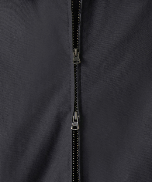 Хлопковый минималистичный блузон [Dark Grey]