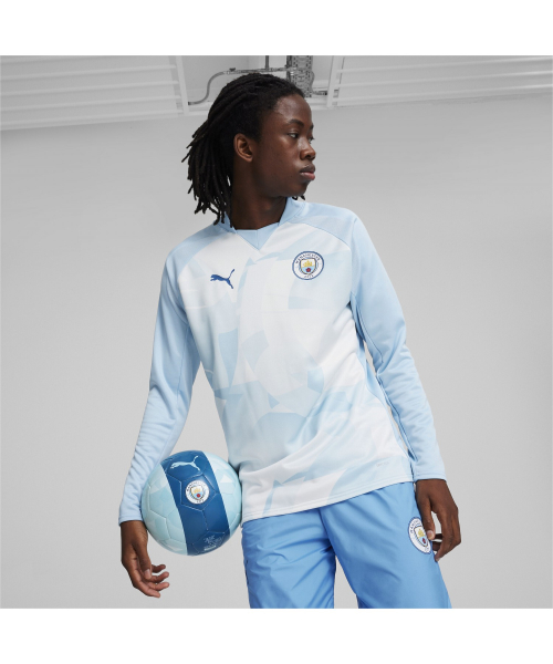 PUMA MCFC Prematch LS Sweat Top (77437101)