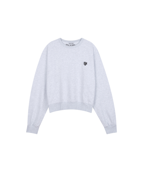 Symbol Patch Sweatshirt - Melange серый