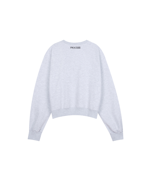 Symbol Patch Sweatshirt - Melange серый