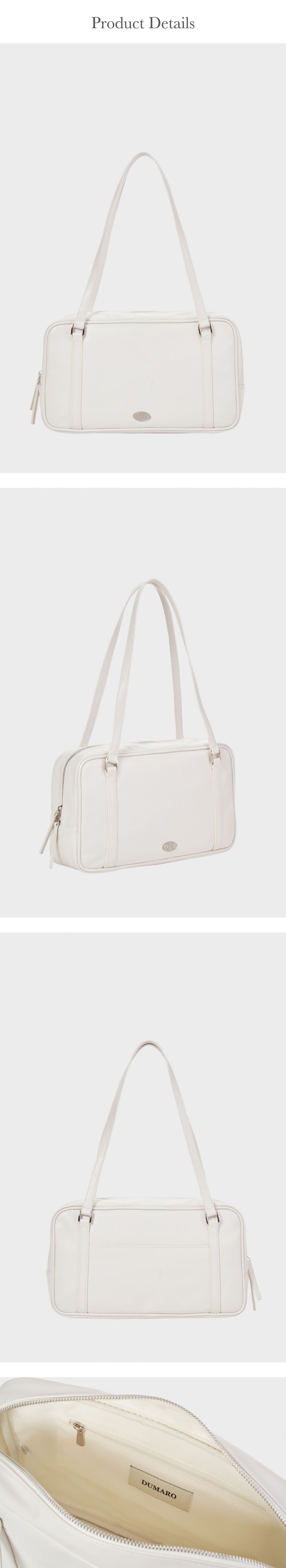 DUMARO☆Journey Shoulder Bag MUSINSA | DUMARO Journey shoulder bag / Ivory