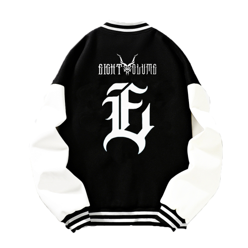Куртка EV Kudu Skull Varsity (Black/White)