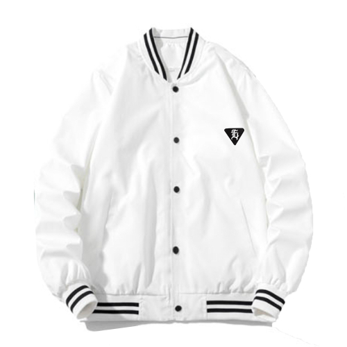 Стадиум-куртка EV E с патчем (White)